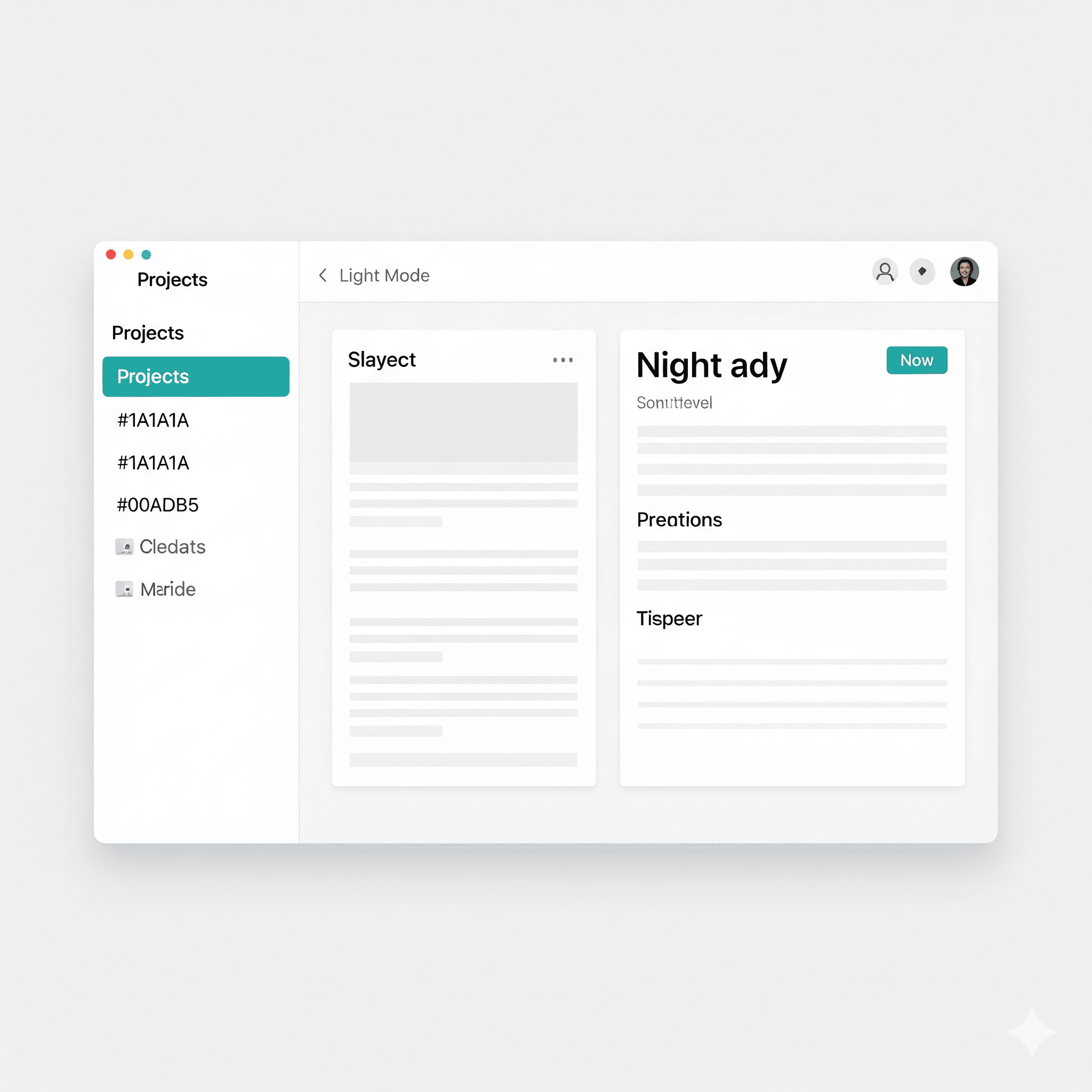 Mindock App Interface - Features